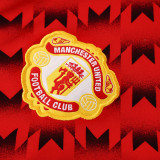 25/26  Man Utd Black & Red Jacket Tracksuit#05