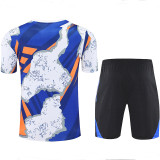25/26  RMA Blue & White Training Short Suit#