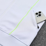 2526 RMA White &Green Edge  Jacket Tracksuit(绿边线)