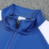 25/26 Italy Royal Blue Retro  Player Version  Jacket Tracksuit #F15