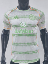 25/26 Celtic Third  Player Version Soccer Jersey（胸前广告）