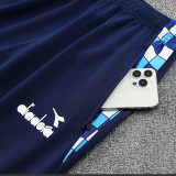 25/26 Italy Royal Blue Retro  Player Version  Jacket Tracksuit #F15