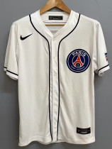 25/26 PSG White Casusl Edition  Baseball jersey
