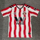 25/26 Sunderland Home Fans Soccer Jersey