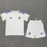 25/26  Leeds United Home  Kids Soccer Jersey