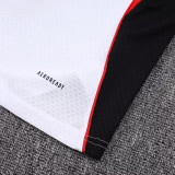 25/26  Bayern White  Training Short Suit#D2594(两边红）