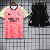 25/26  RMA Pink Lightning pattern Training Short Suit