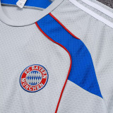 25/26  Bayern Grey Retro Training Short Suit #D25118