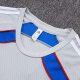 25/26  Bayern Grey Retro Training Short Suit #D25118
