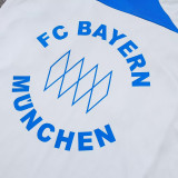 25/26 Bayern  Grey Retro Training Vest Suit #D25114（红色边）