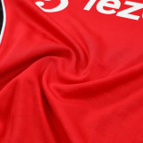 Copy 25/26 Man Utd Red  Half Pull Tracksuit胸前广告  (半拉链)