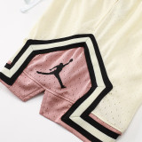 25/26 New Jordan Casual NBA Edition Light Yellow shorts#A2439