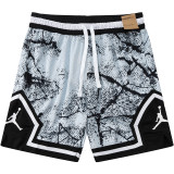 25/26 New Jordan Casual NBA Edition Grey shorts#C2439