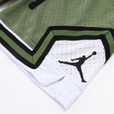25/26 New Jordan Casual NBA Edition Olive Green shorts#A2502