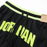 25/26 New Jordan Casual NBA Edition Watermark Green shorts#A2438