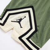 25/26 New Jordan Casual NBA Edition Pink Green shorts#A2503