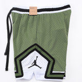 25/26 New Jordan Casual NBA Edition Olive Green shorts#A2502