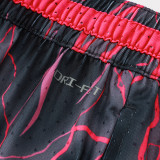 25/26 New Jordan Casual NBA Edition Lightning Plum Red shorts#C2440