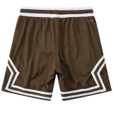 25/26  New Jordan Casual NBA Edition Army  Green shorts#A2436