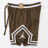 25/26  New Jordan Casual NBA Edition Army  Green shorts#A2436