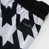 25/26  New Jordan Casual NBA Edition Thousand Bird Grid White shorts#C2446