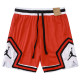 25/26  New Jordan Casual NBA Edition Brilliant Red shorts#A2434