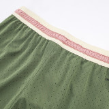 25/26 New Jordan Casual NBA Edition Pink Green shorts#A2503