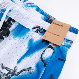 25/26 New Jordan Casual NBA Edition Sketch White shorts#C2503