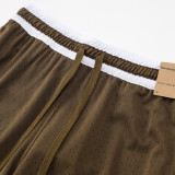 25/26  New Jordan Casual NBA Edition Army  Green shorts#A2436