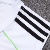 25/26  JUV White Tank top and shorts suit#D25109
