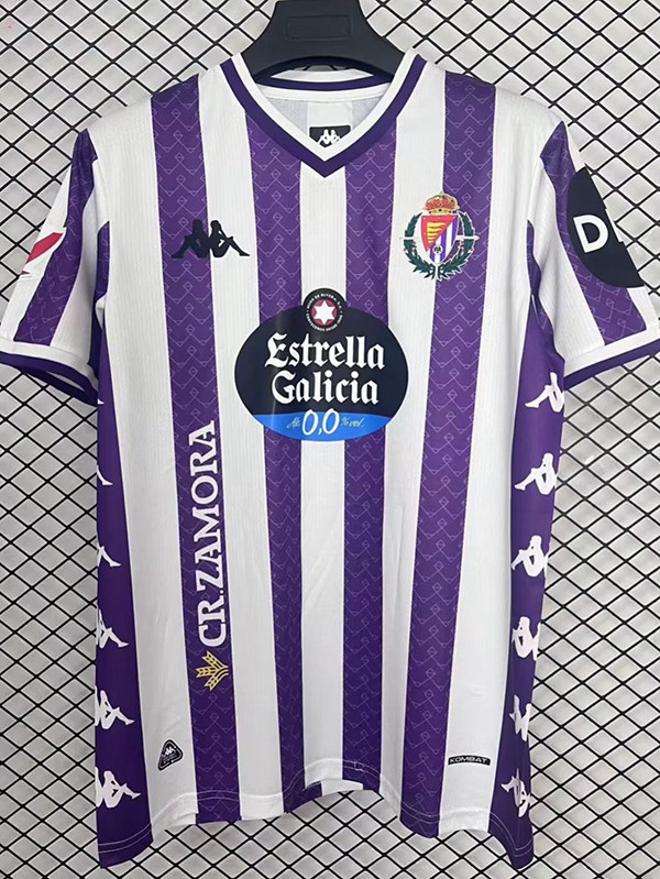 25/26 Valladolid Home Fans Soccer Jersey