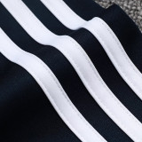 25/26  RMA Royal Blue Retro Edition Kids Half Pull Kids Tracksuit #E2573(半拉链)