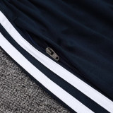 25/26  RMA Royal Blue Retro Edition Kids Half Pull Kids Tracksuit #E2573(半拉链)