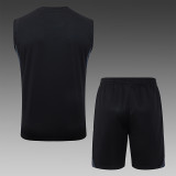 25/26  JUV Black Tank top and shorts suit#D25135