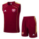 25/26  ARS Maroon Tank top and shorts suit#D25108