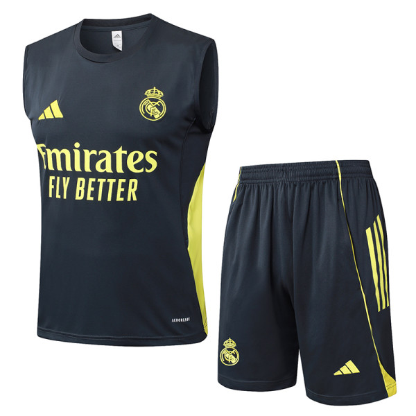 25/26  RMA Dark Grey Tank top and shorts suit#D2597