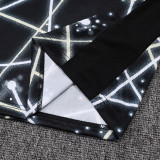 25/26 CHE Black Starry Sky Retro Edition Tank top and shorts suit#D25103