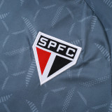 25/26 Sao Paulo Grey Training Short Suit#D25118