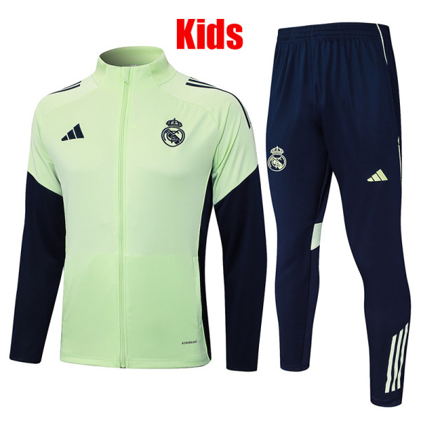 25/26 RMA Light Green  Kids Jacket Tracksuit#E2563童装
