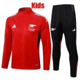25/26  ARS Red  Kids Jacket Tracksuit#E2557童装