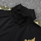 25/26  Mexico Gold Cup Black Retro Kids Jacket Tracksuit#A2531童装