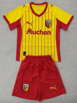 25/26  RC Lens Home Kids Soccer Jersey