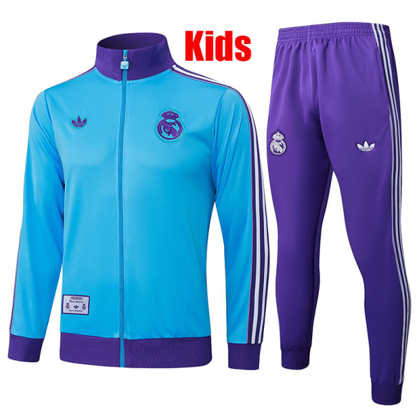25/26 RMA  Sky Blue  Kids Jacket Tracksuit#E2518童装