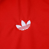 25/26  Man Utd Red & Black pants Jacket Tracksuit#A2528黑裤