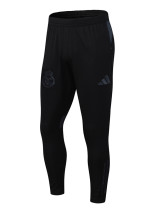 25/26  RMA Black Training Long Pants (Have Pocket) #C2502(黑队标)