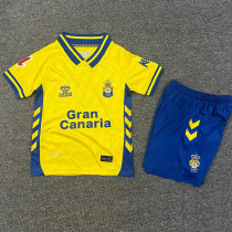 25/26 Las Palmas Home Kids  Soccer Jersey