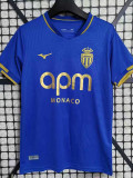 25/26 Monaco Away Fans  Soccer Jersey