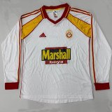 1999/2000 Galatasaray Home Long Sleeve Retro  Soccer Jersey (长袖)