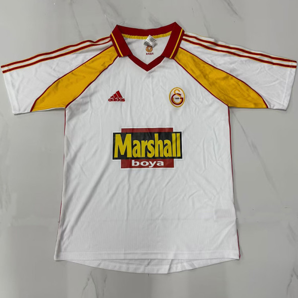 2000/2001 Galatasaray Away Retro  Soccer Jersey