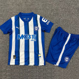 25/26 Deportivo Alavés Home Kids  Soccer Jersey